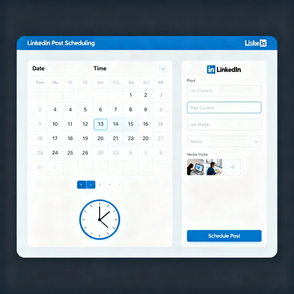  Schedule Posts Using LinkedIn